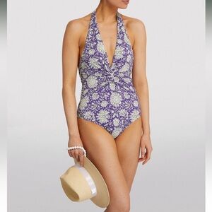 CLAUDIE PIERLOT
Tootsie floral-print backless swimsuit